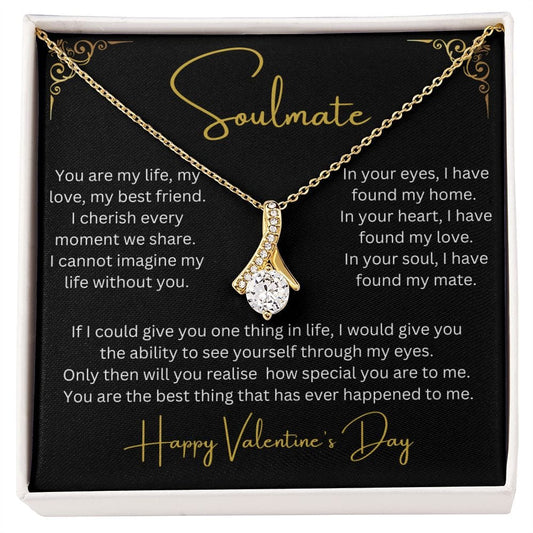 Soulmate, Happy Valentine's Day - Alluring Beauty Necklace💖