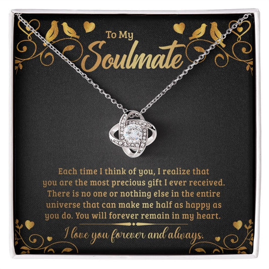 Soulmate - Love Knot Necklace