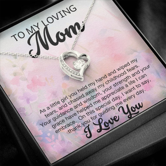 Mom, Thank You for Guiding Me - Forever Love Necklace